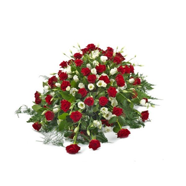 Gerbe rouge et blanche